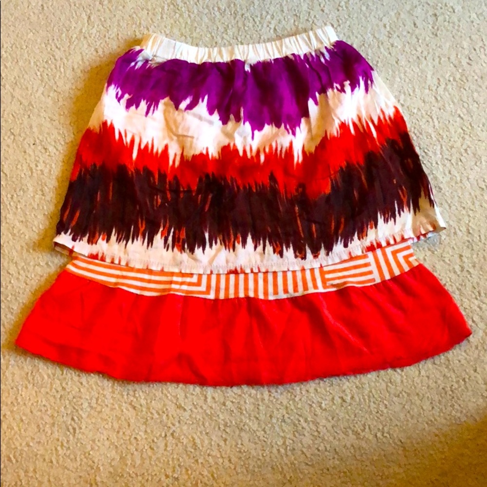 SOLD Multilayer Skirt Hand Made in Mexico